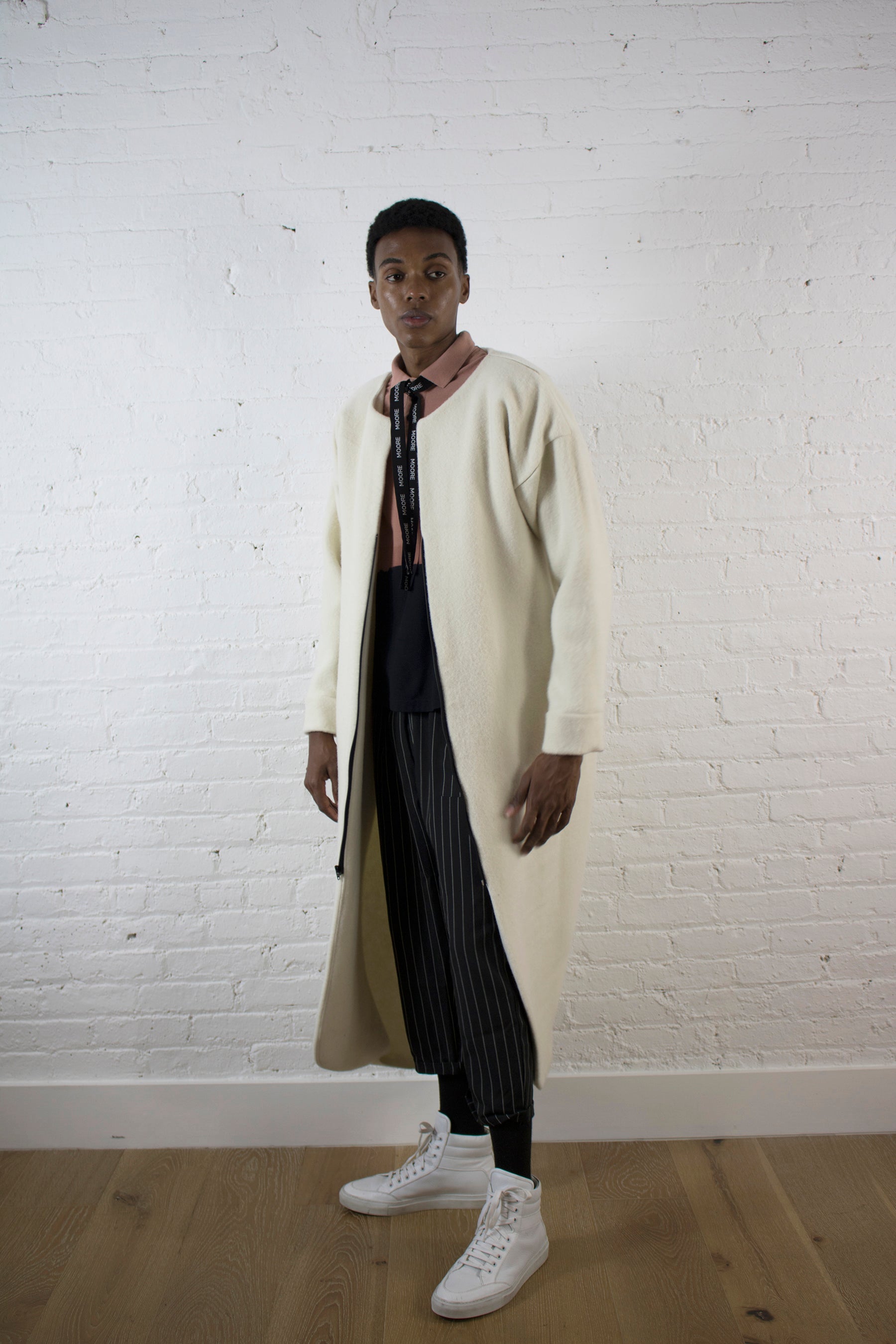 HEAVY CREAM OVERCOAT