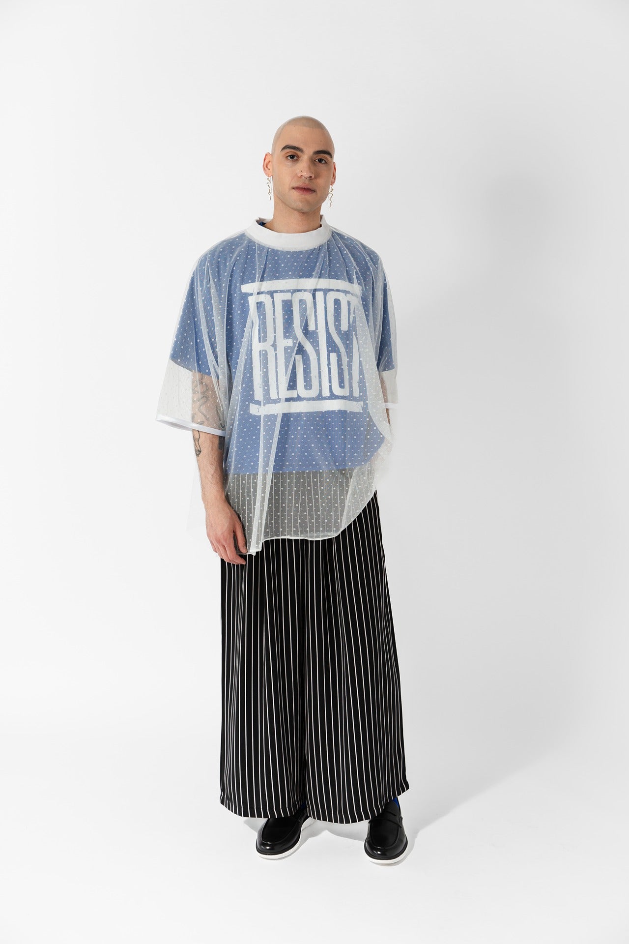 Sheer Polkadot Layer