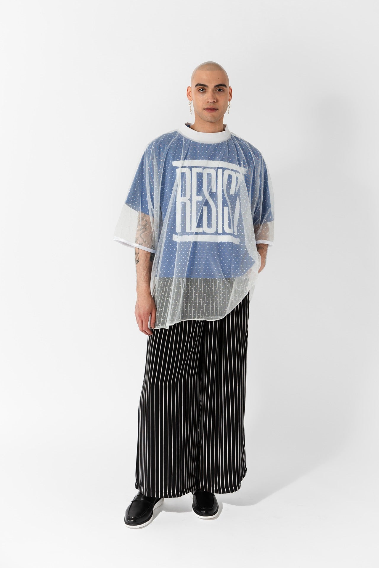 Sheer Polkadot Layer