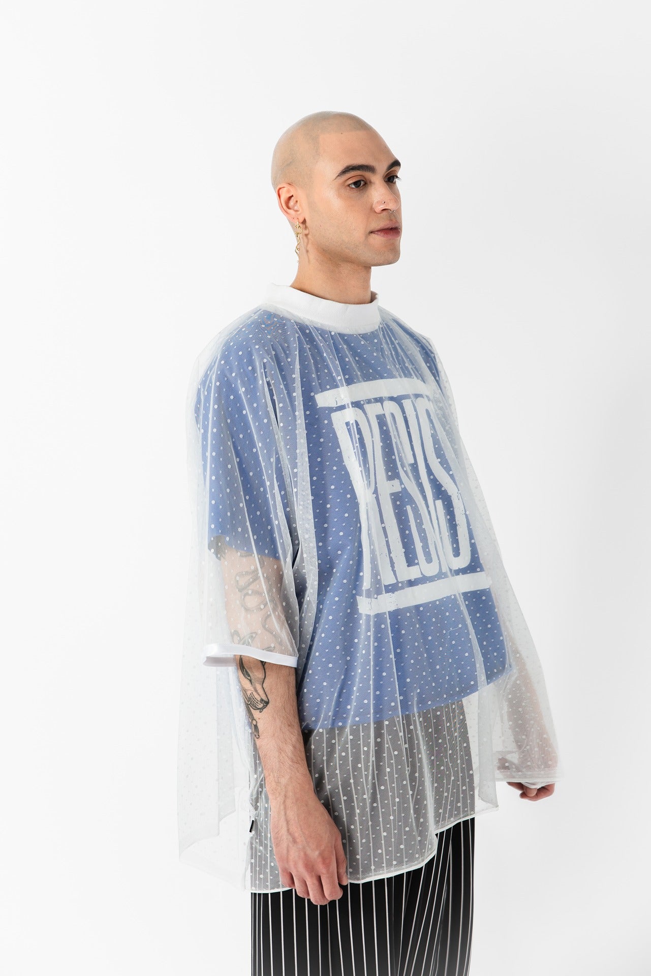 Sheer Polkadot Layer