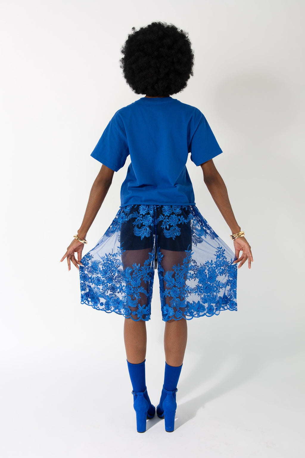 Lace BBall Short