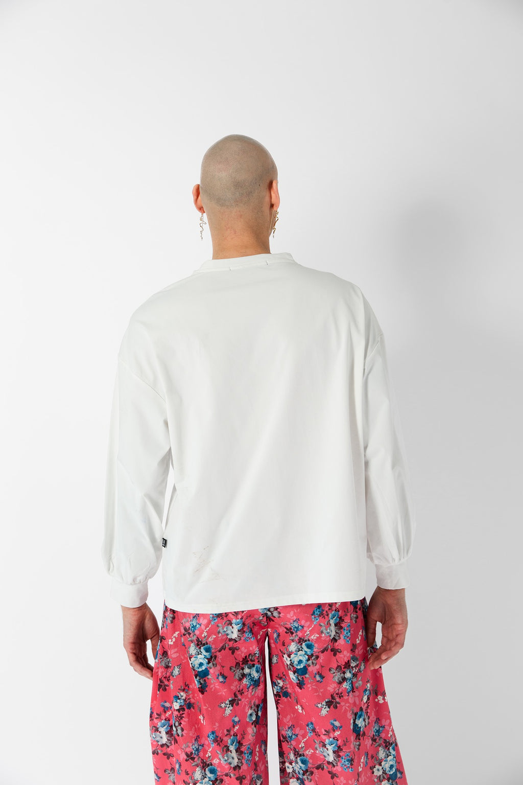 Split front LS Tee