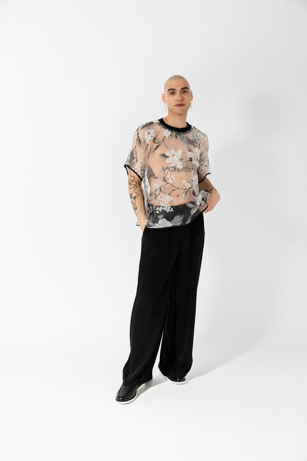 Black Silky Pant