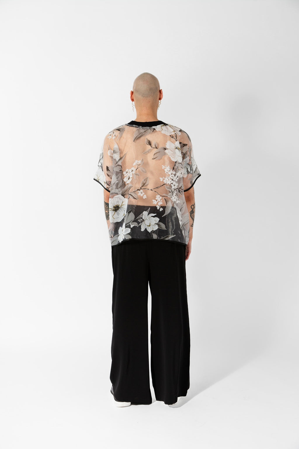 Sheer Floral Tee