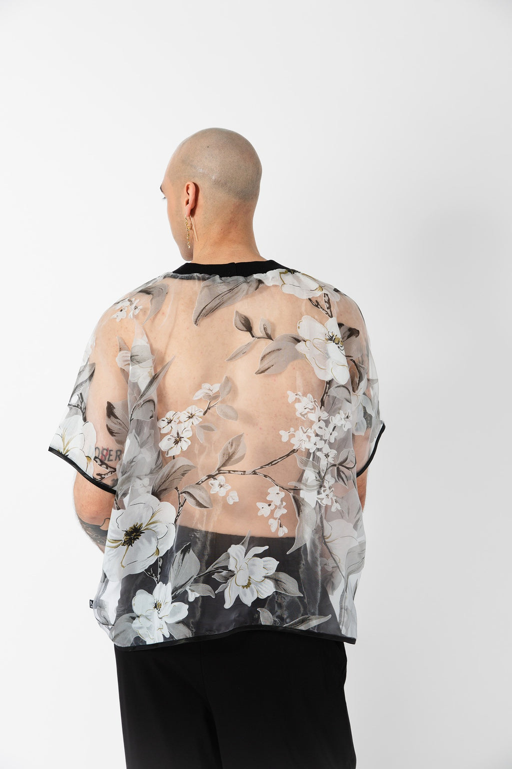 Sheer Floral Tee
