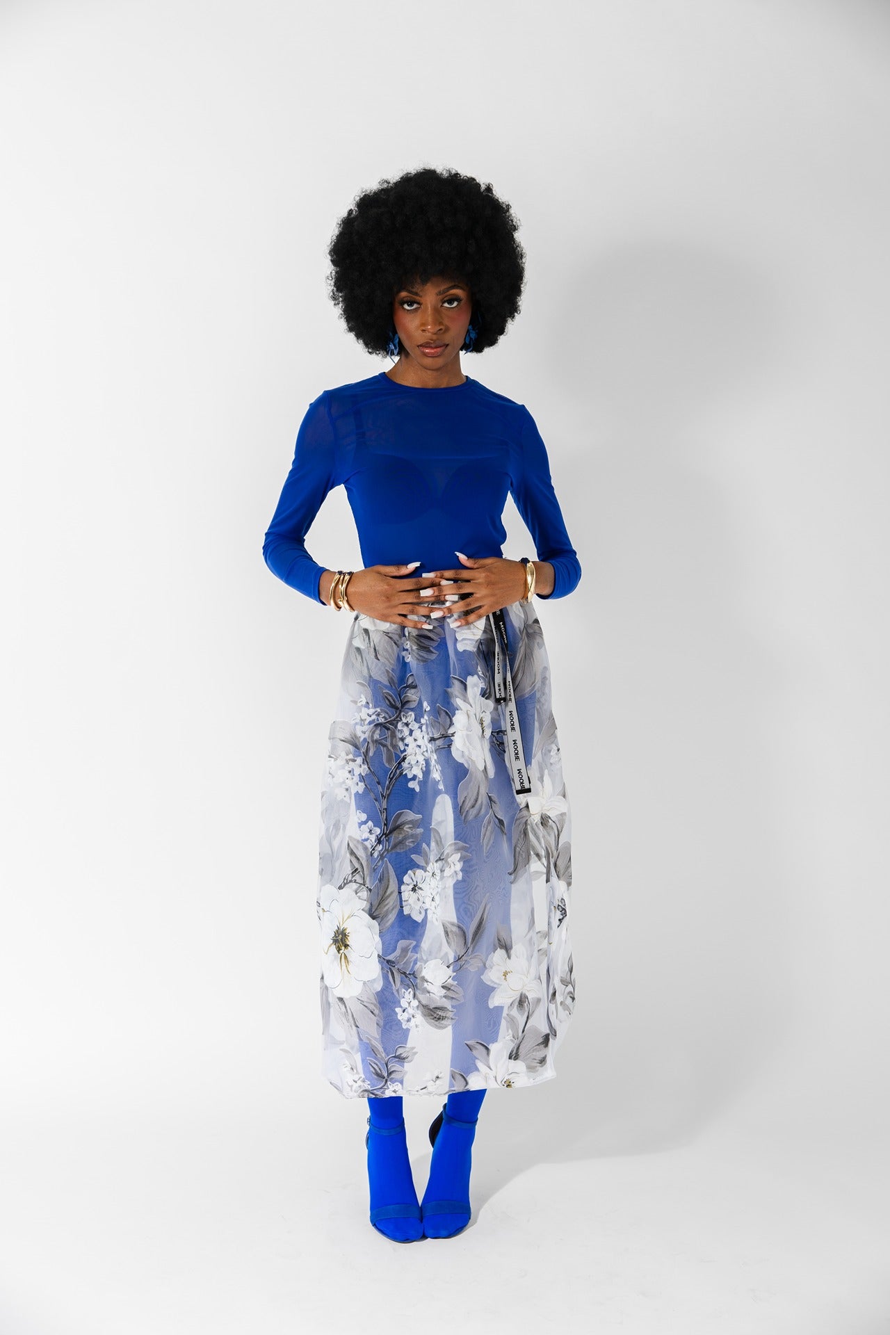 Cobalt Sheer LS Top