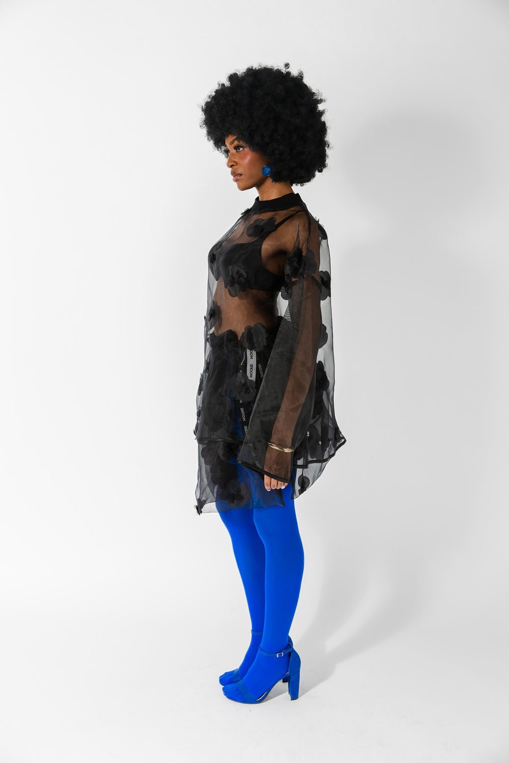 Black Organza Skirt