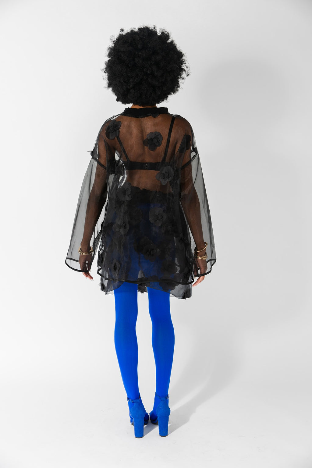 Black Organza Skirt