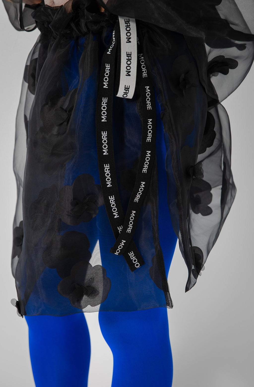 Black Organza Skirt