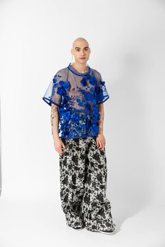 Floral Jacquard Pant