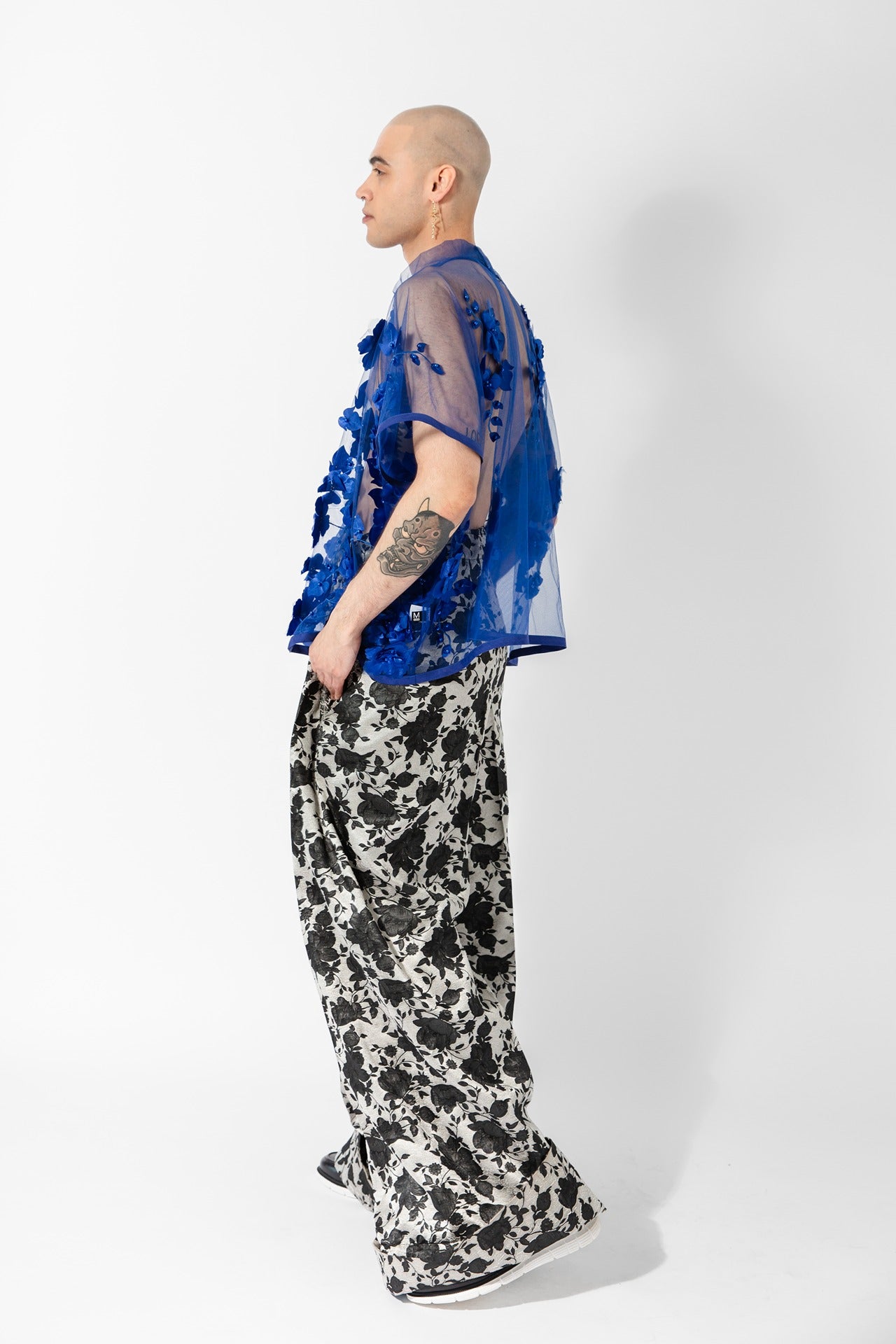Floral Jacquard Pant