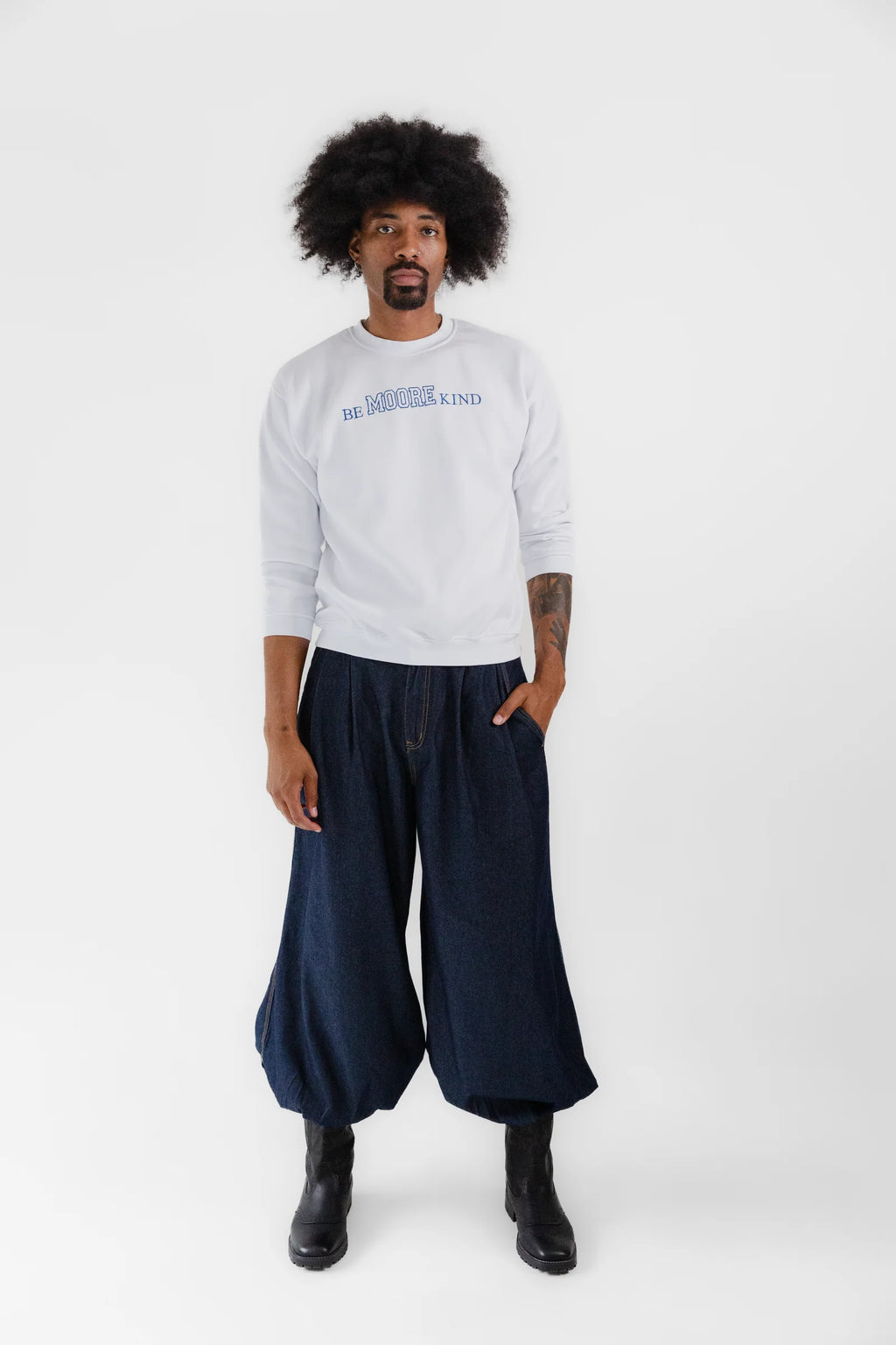 Ankle Cinch Denim