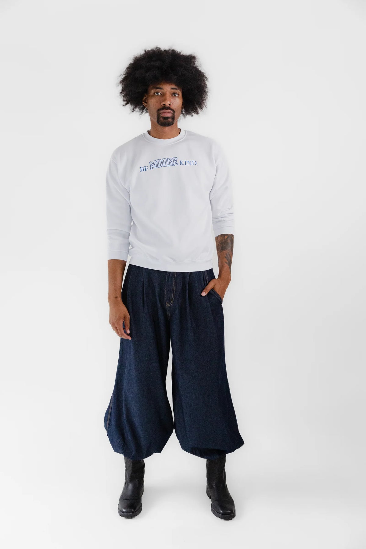 Ankle Cinch Denim