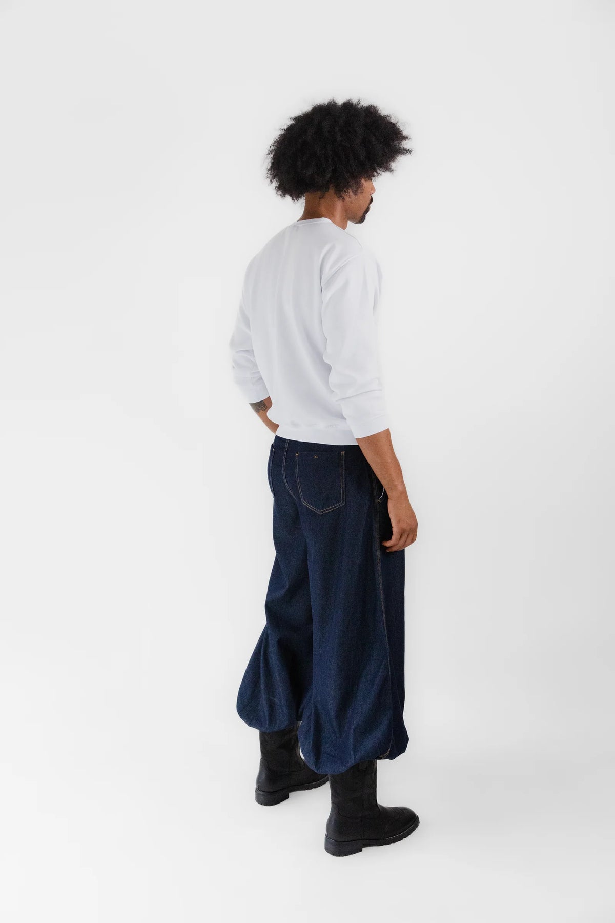 Ankle Cinch Denim
