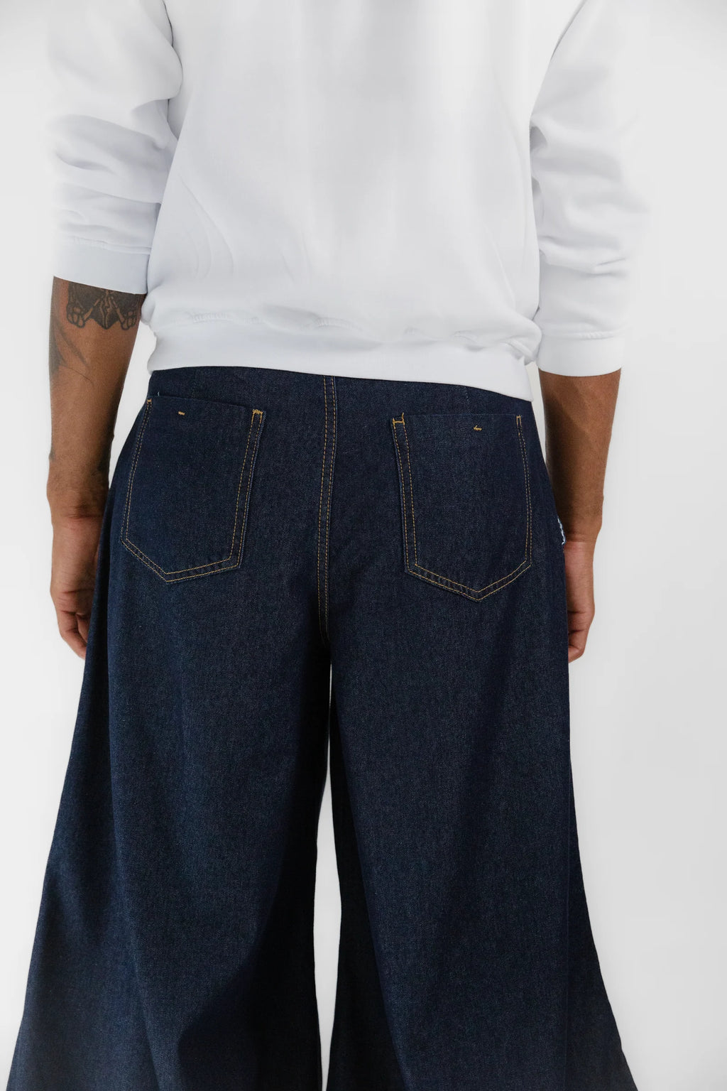 Ankle Cinch Denim