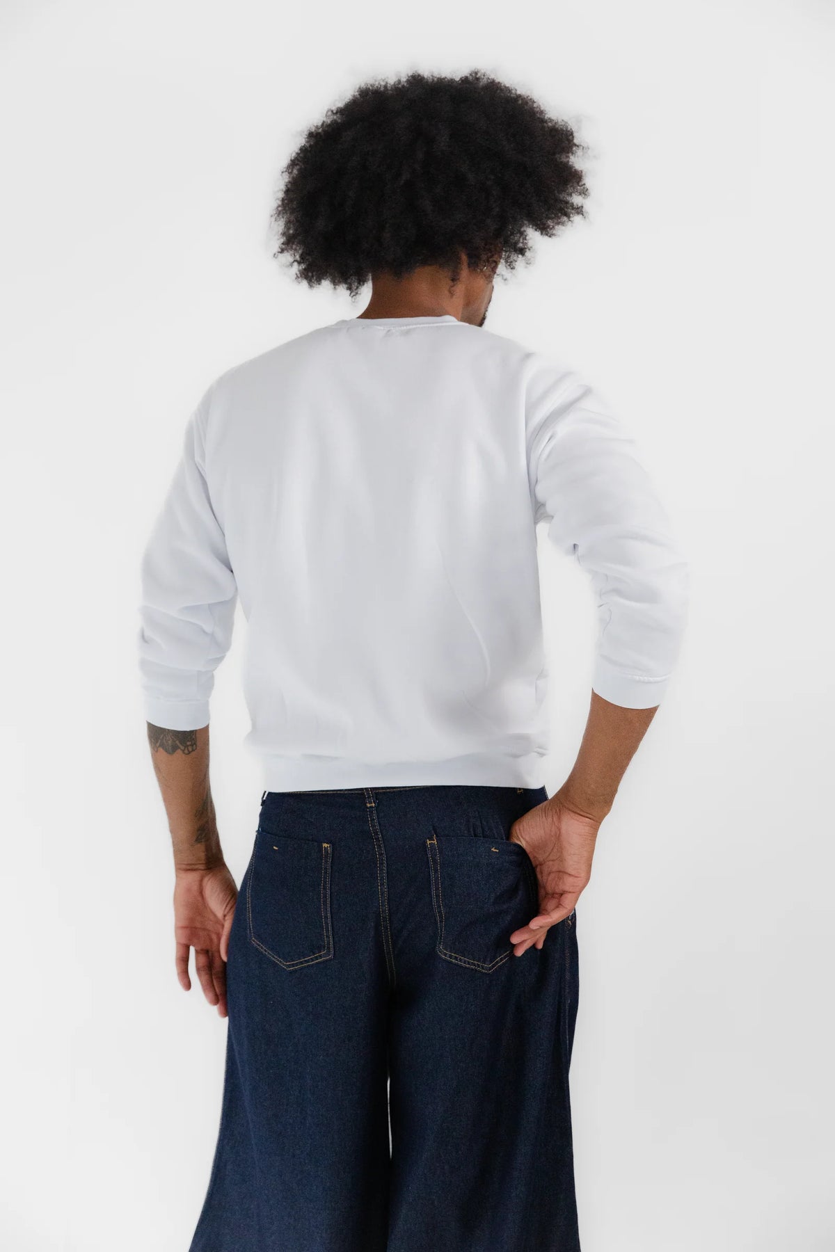 BE MOORE KIND Fleece - White