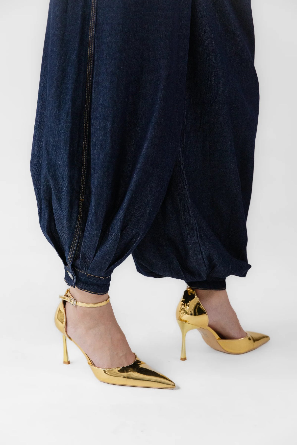Ankle Cinch Denim