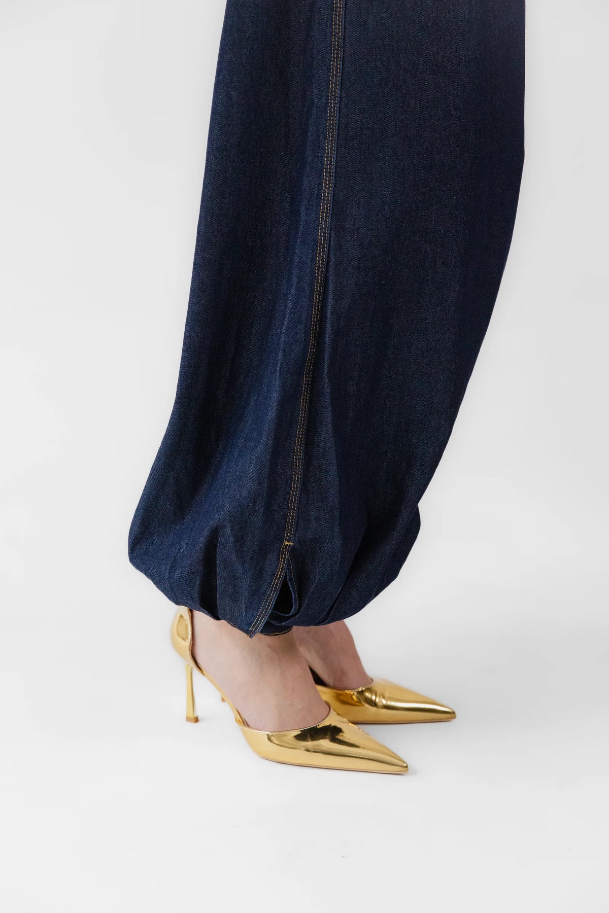 Ankle Cinch Denim