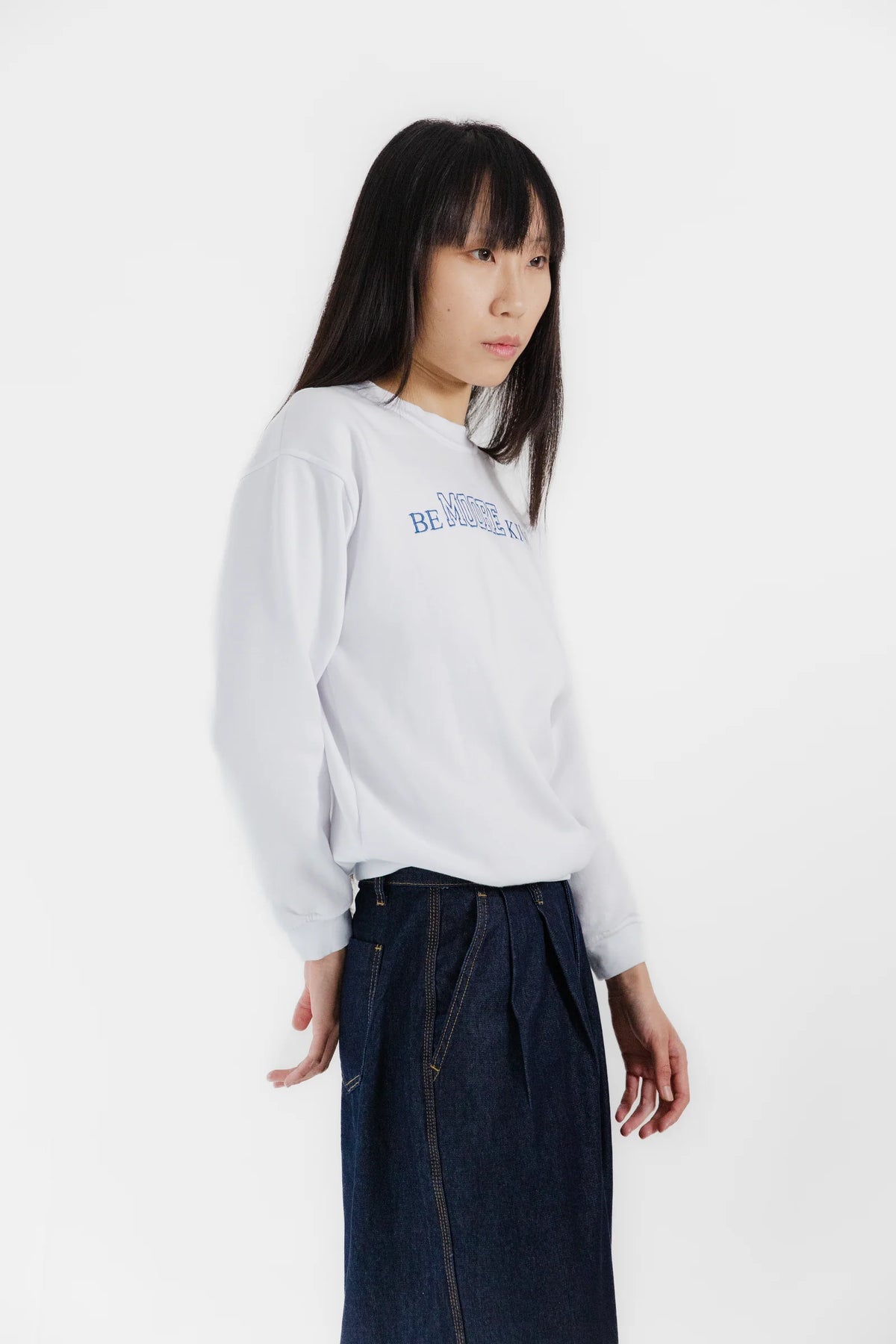 BE MOORE KIND Fleece - White