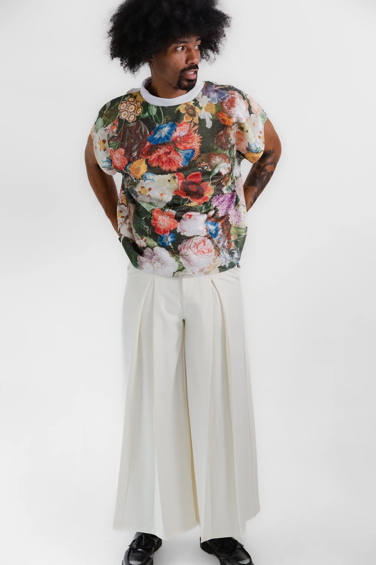 Cream XWide Pant