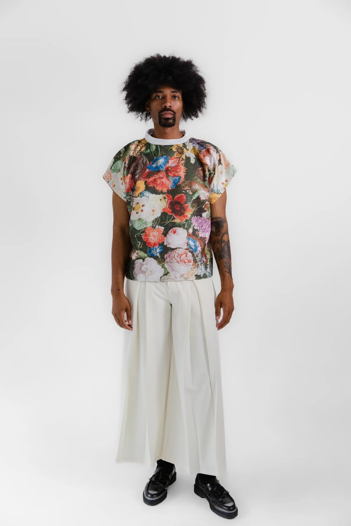 Floral Velvet Tee