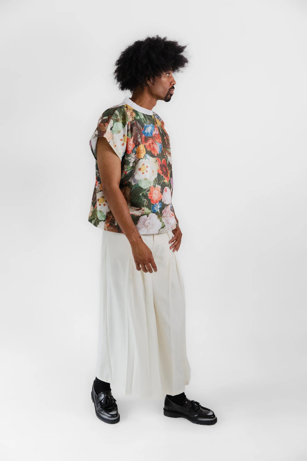Floral Velvet Tee