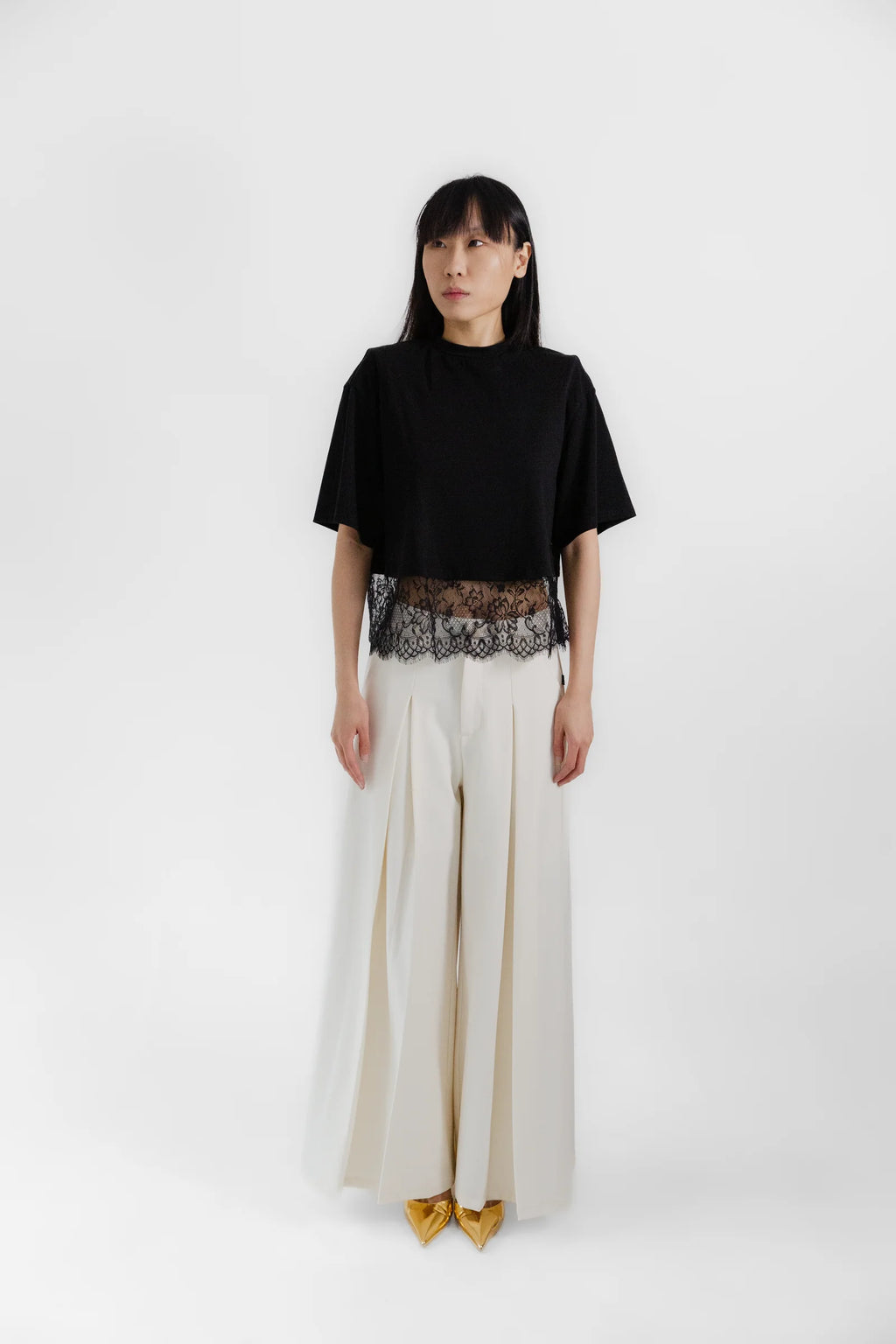 Cream XWide Pant