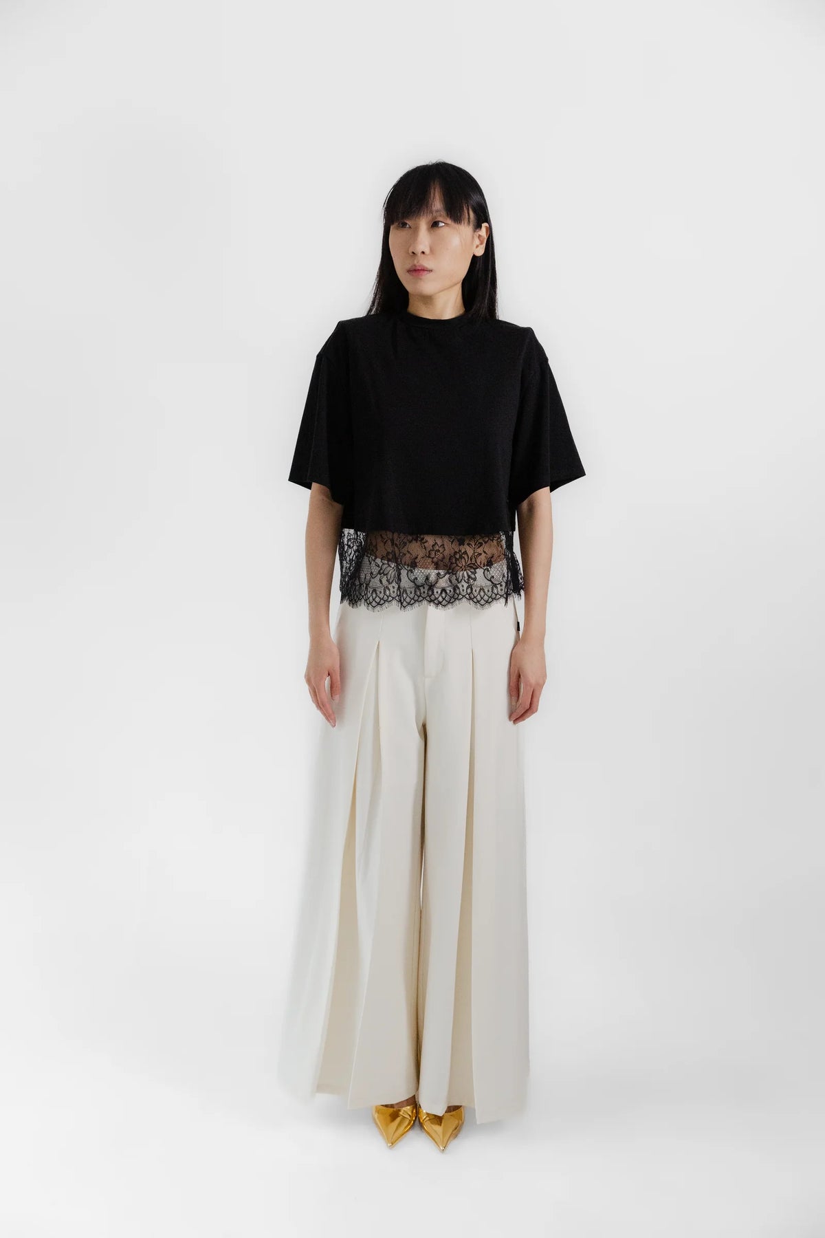 Cream XWide Pant