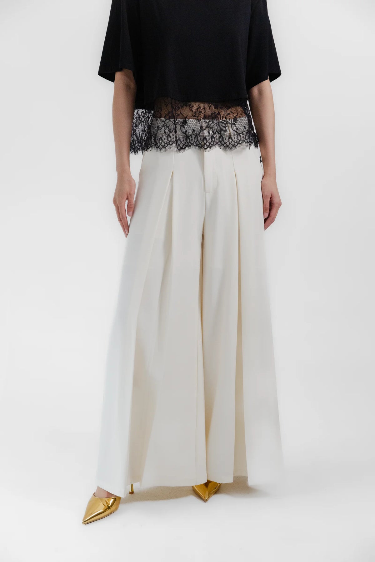 Cream XWide Pant