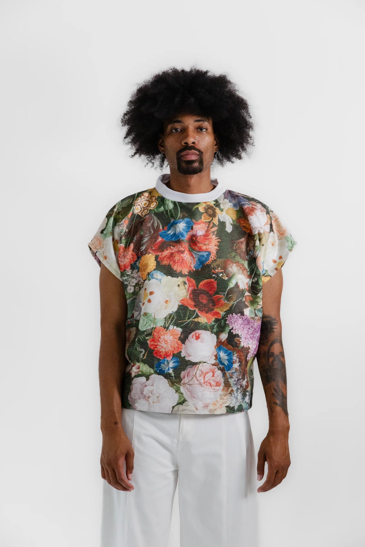 Floral Velvet Tee