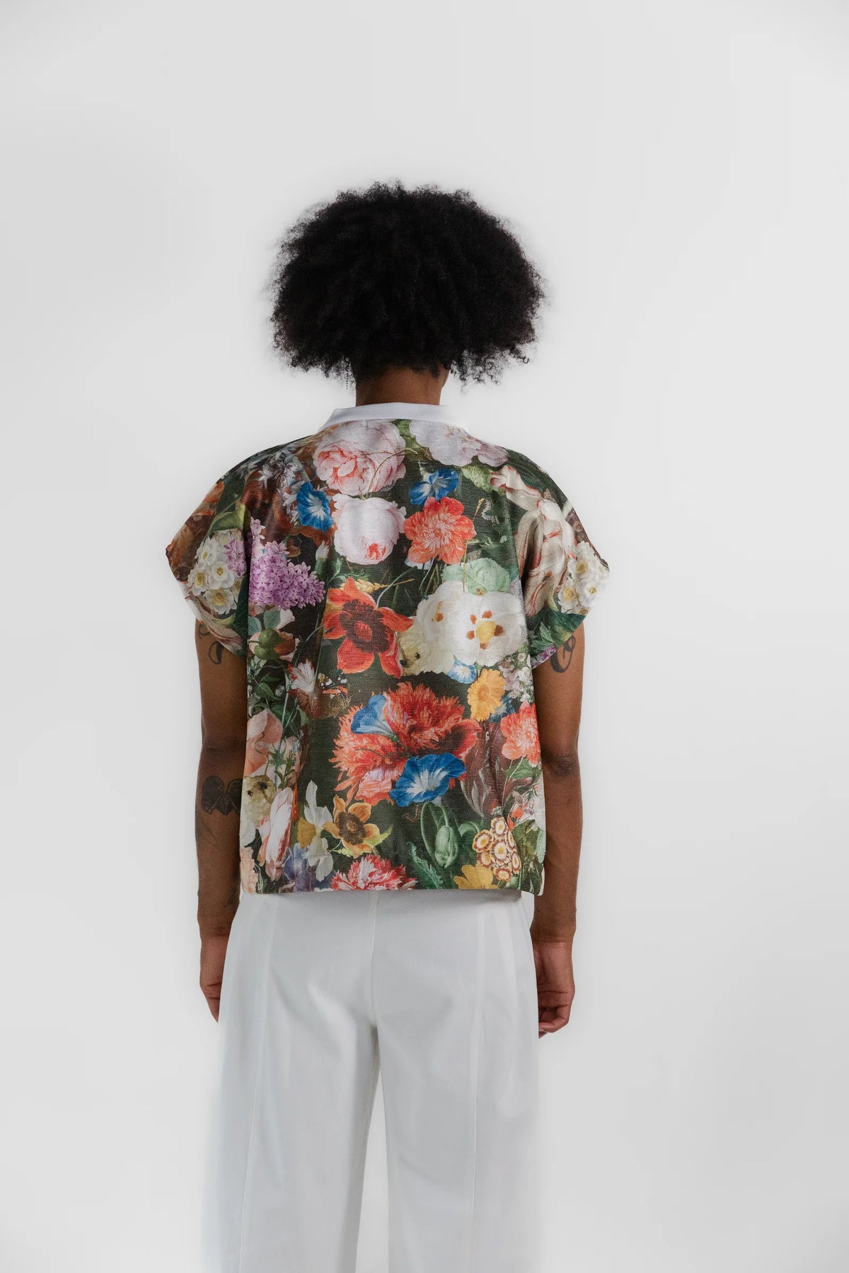 Floral Velvet Tee