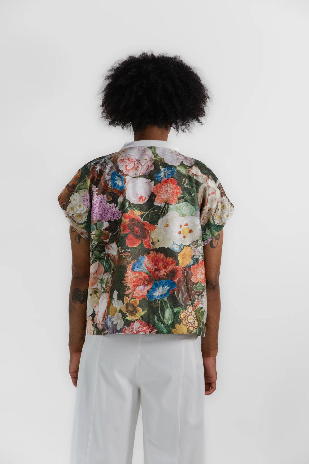 Floral Velvet Tee