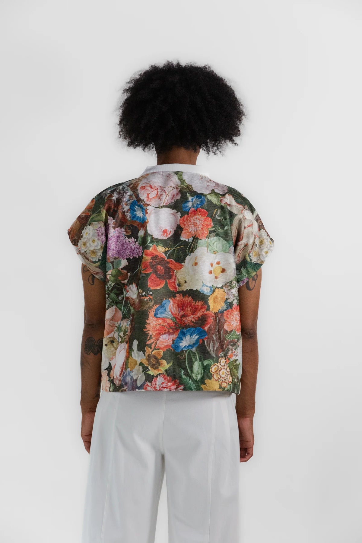 Floral Velvet Tee