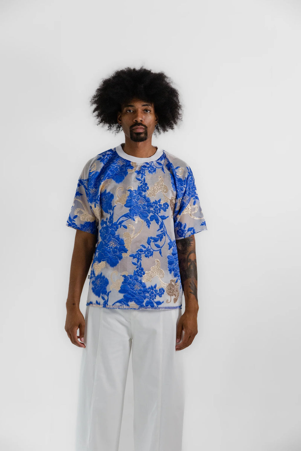 Golden Cobalt Tee