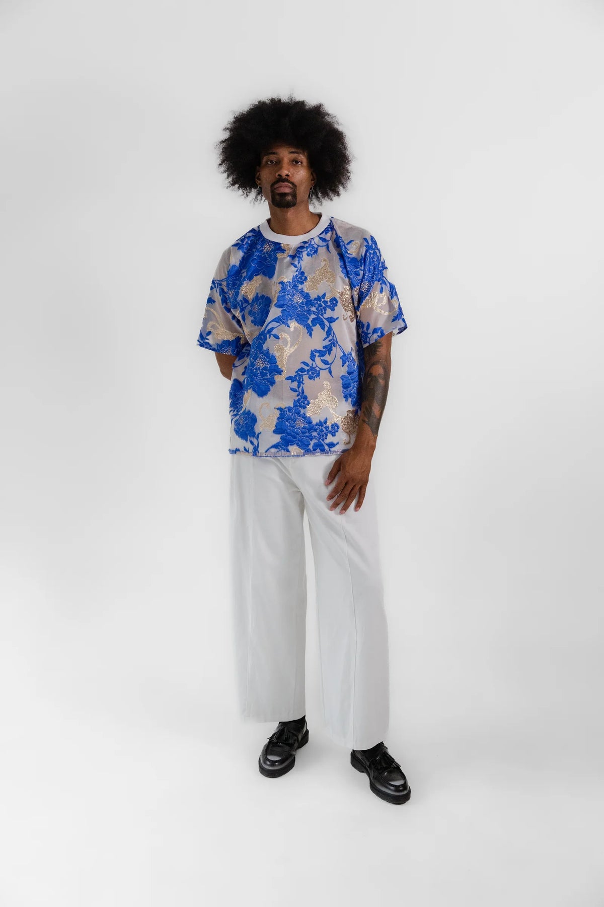 Golden Cobalt Tee