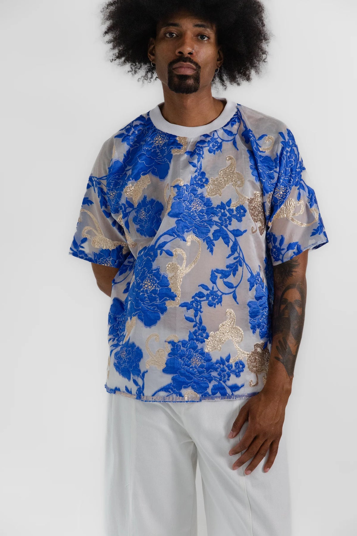 Golden Cobalt Tee