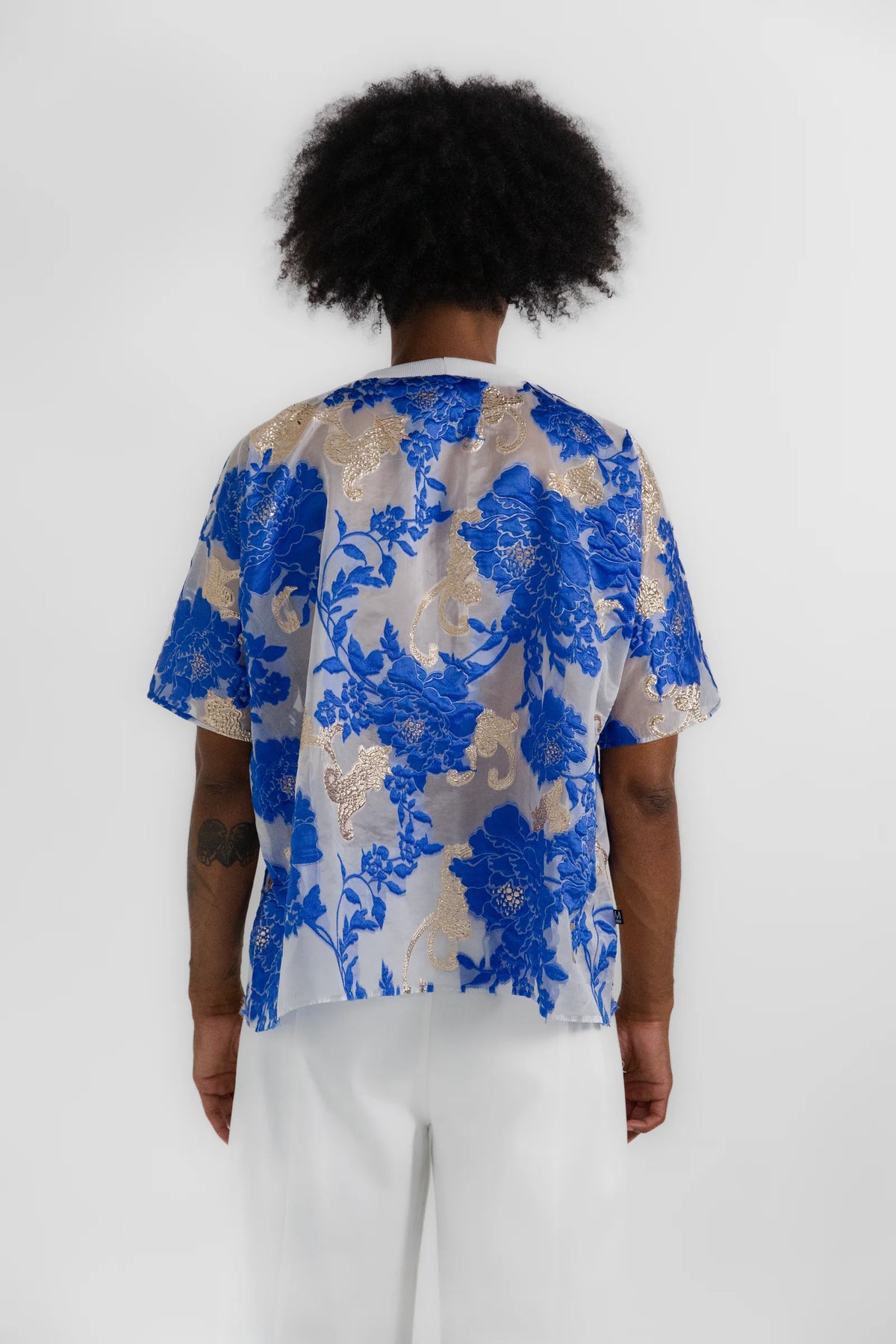 Golden Cobalt Tee