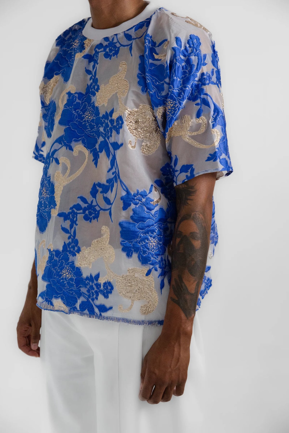 Golden Cobalt Tee