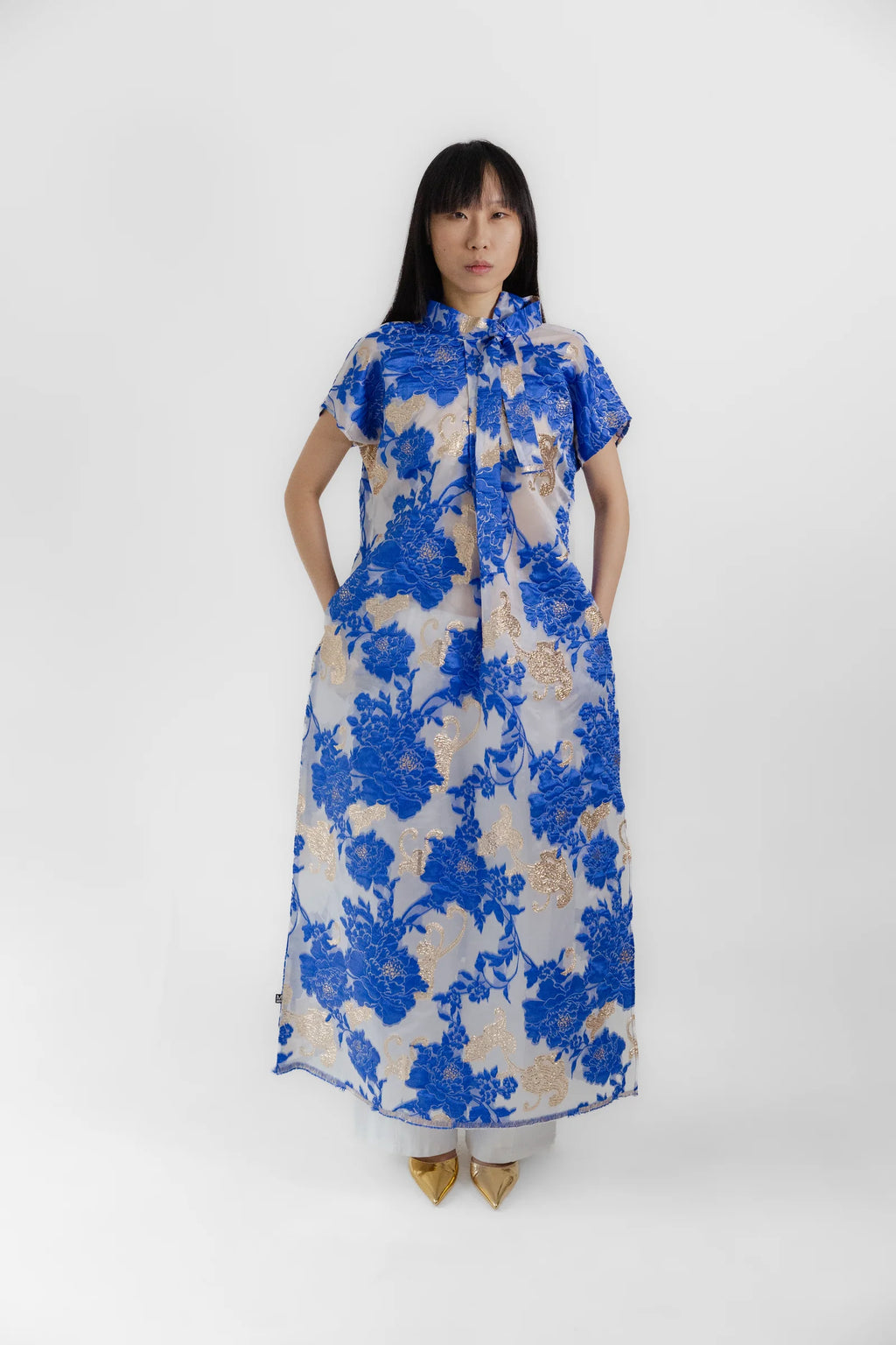Golden Cobalt Tunic