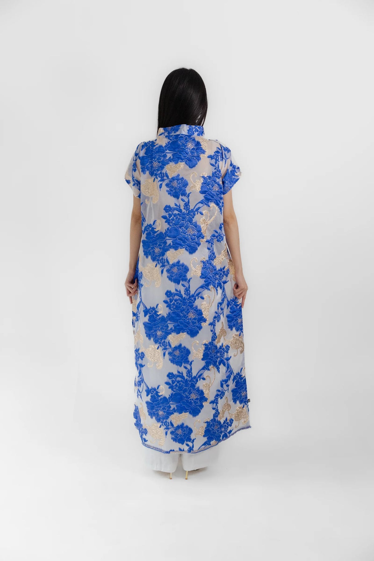 Golden Cobalt Tunic