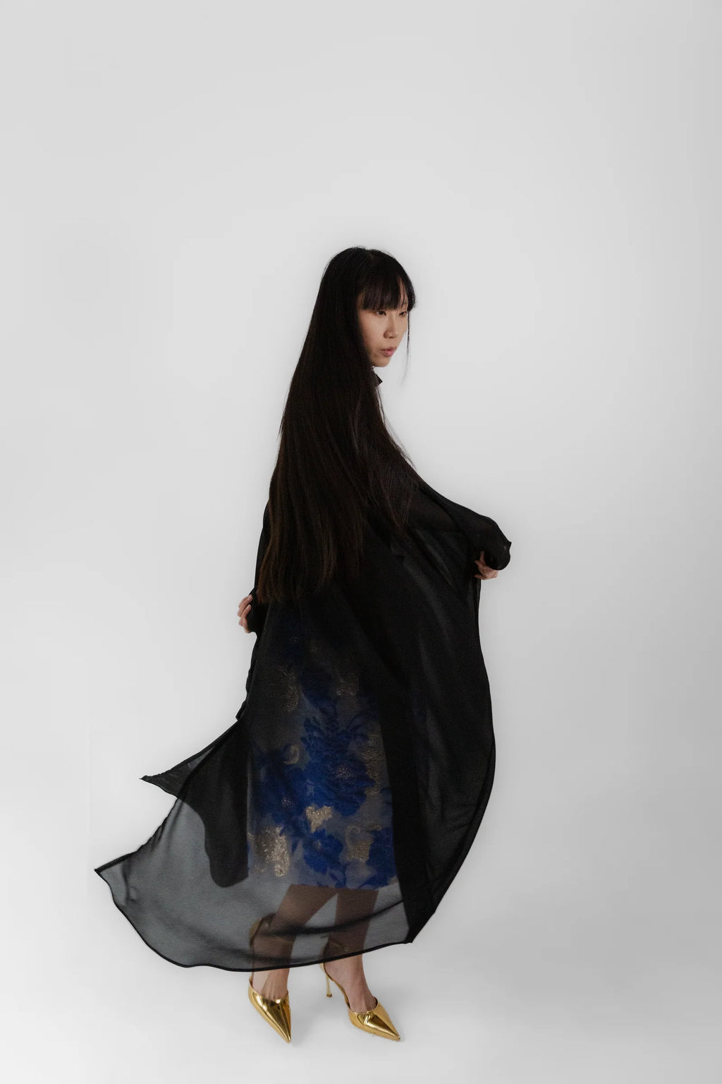 Golden Cobalt Skirt
