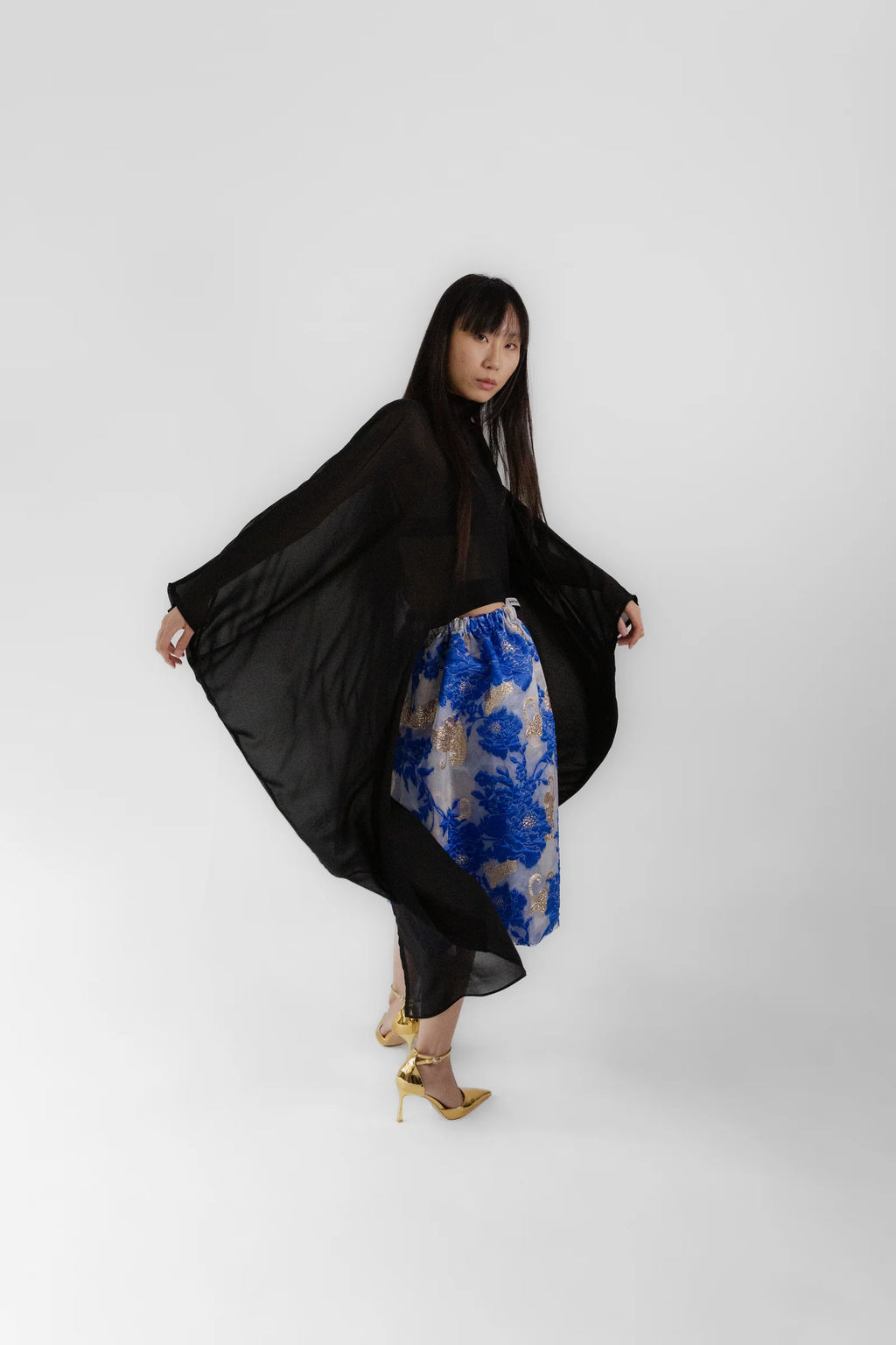 Golden Cobalt Skirt