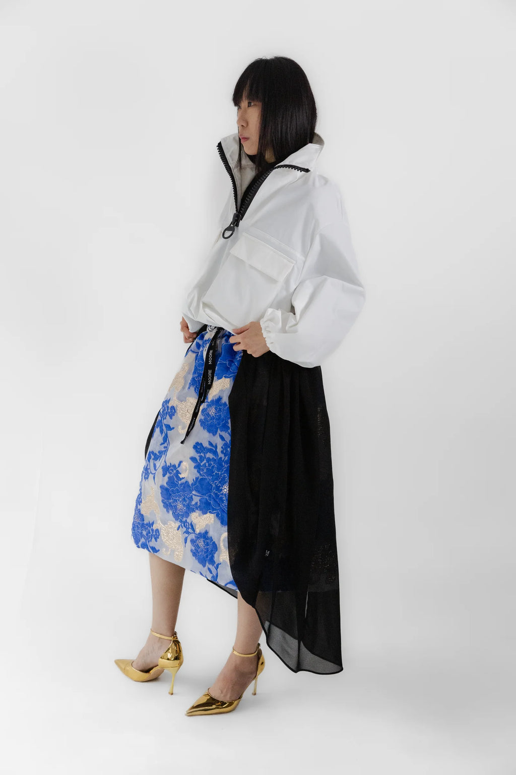 Golden Cobalt Skirt