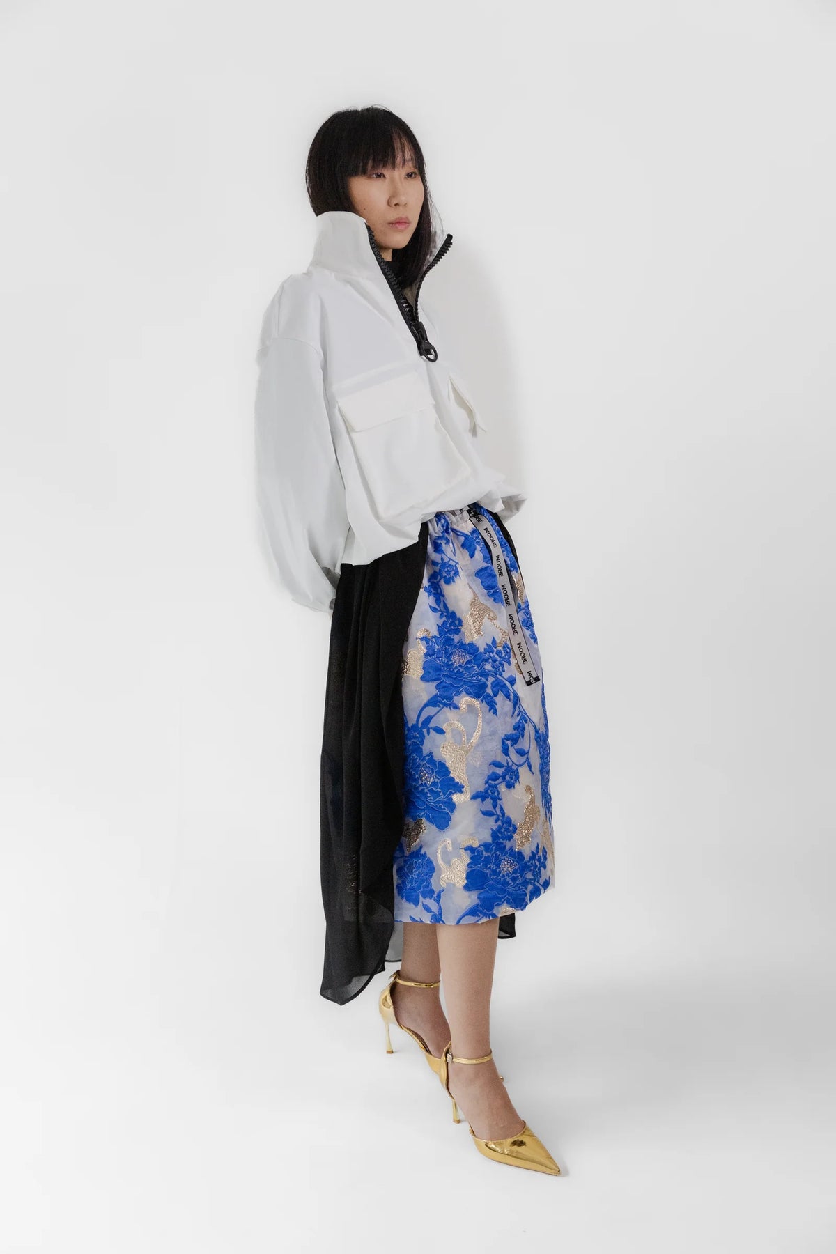 Golden Cobalt Skirt