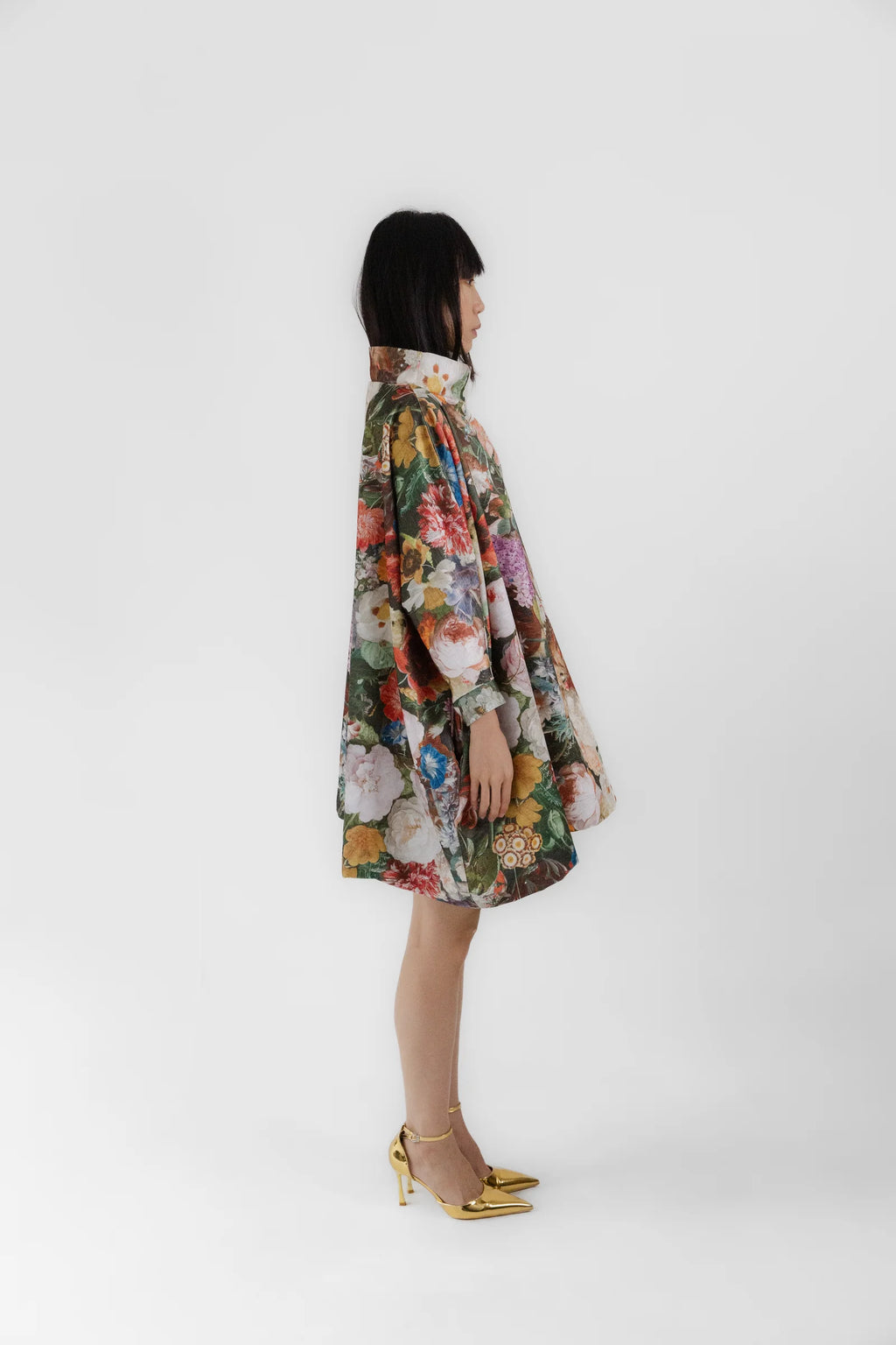 Floral Velvet Dress