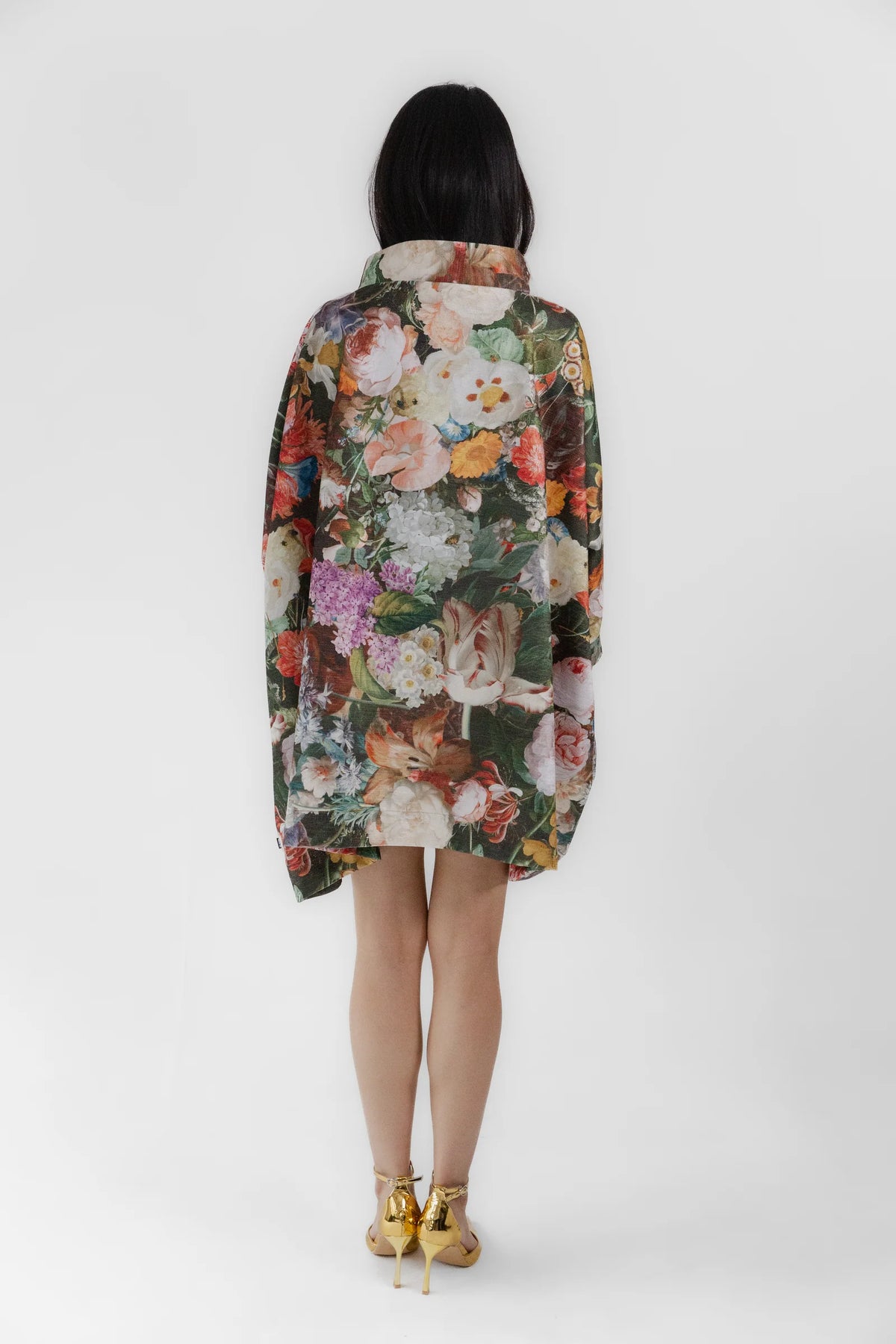 Floral Velvet Dress