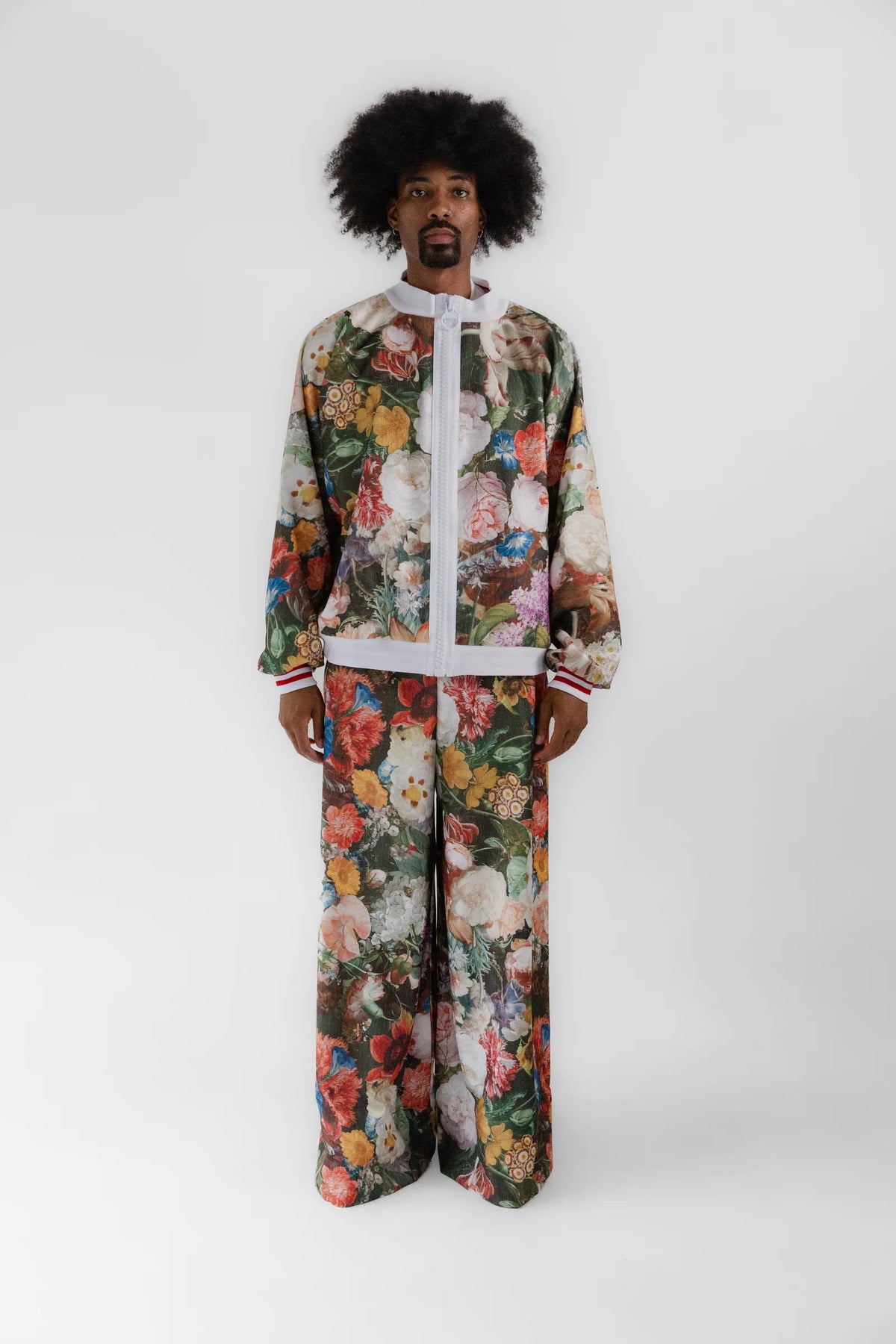 Floral Velvet Pant