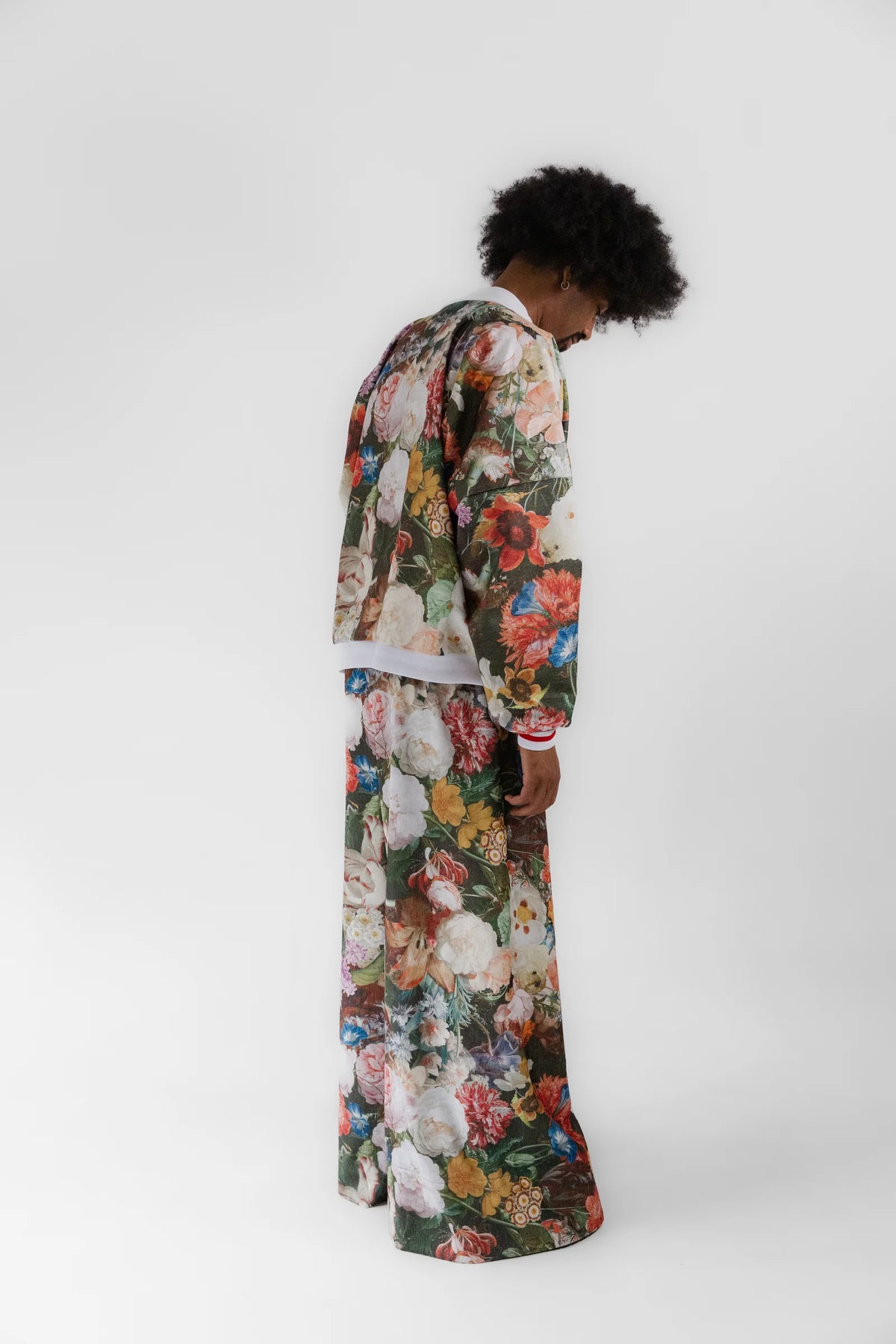 Floral Velvet Pant