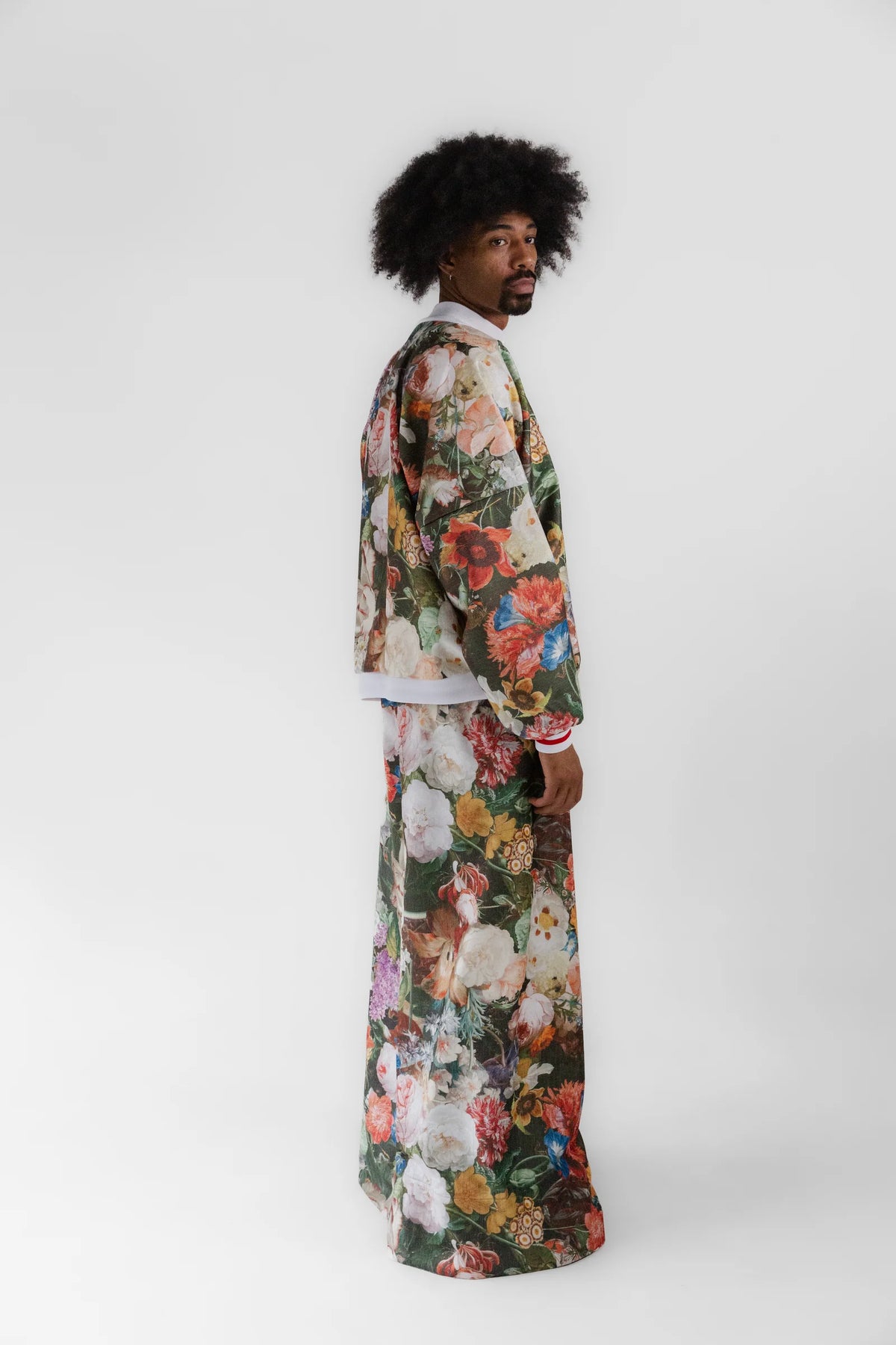 Floral Velvet Pant