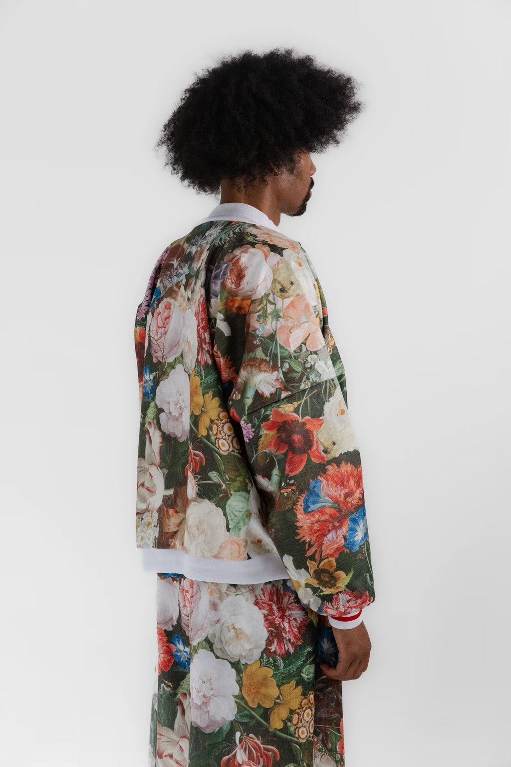 Floral Velvet Coat